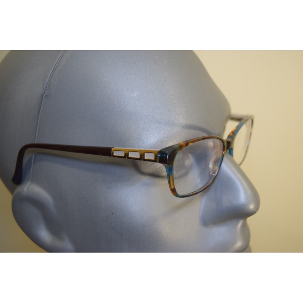 Tura Optical R542 Full Rim Eyeglasses Blue Tortoise 52 16 135